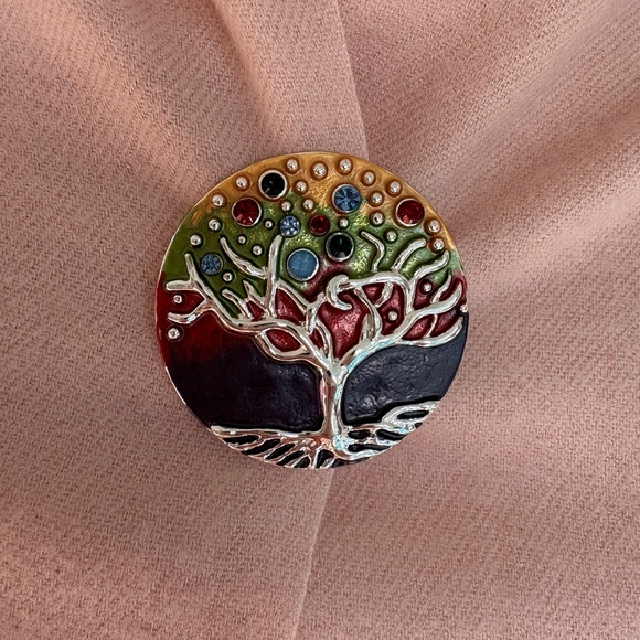 Fashion Jewelry Jewelry - Magnetic Brooch Pin Tree of Life